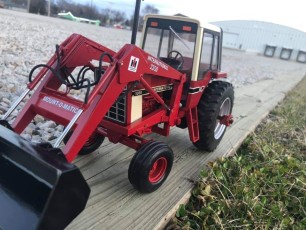 By: Clayton Stufflebeam-2350 IH Loader Kit, 18.4-38 Tires & Rims