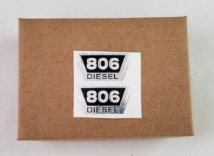 1/8th Scale 806 Diesel Badge