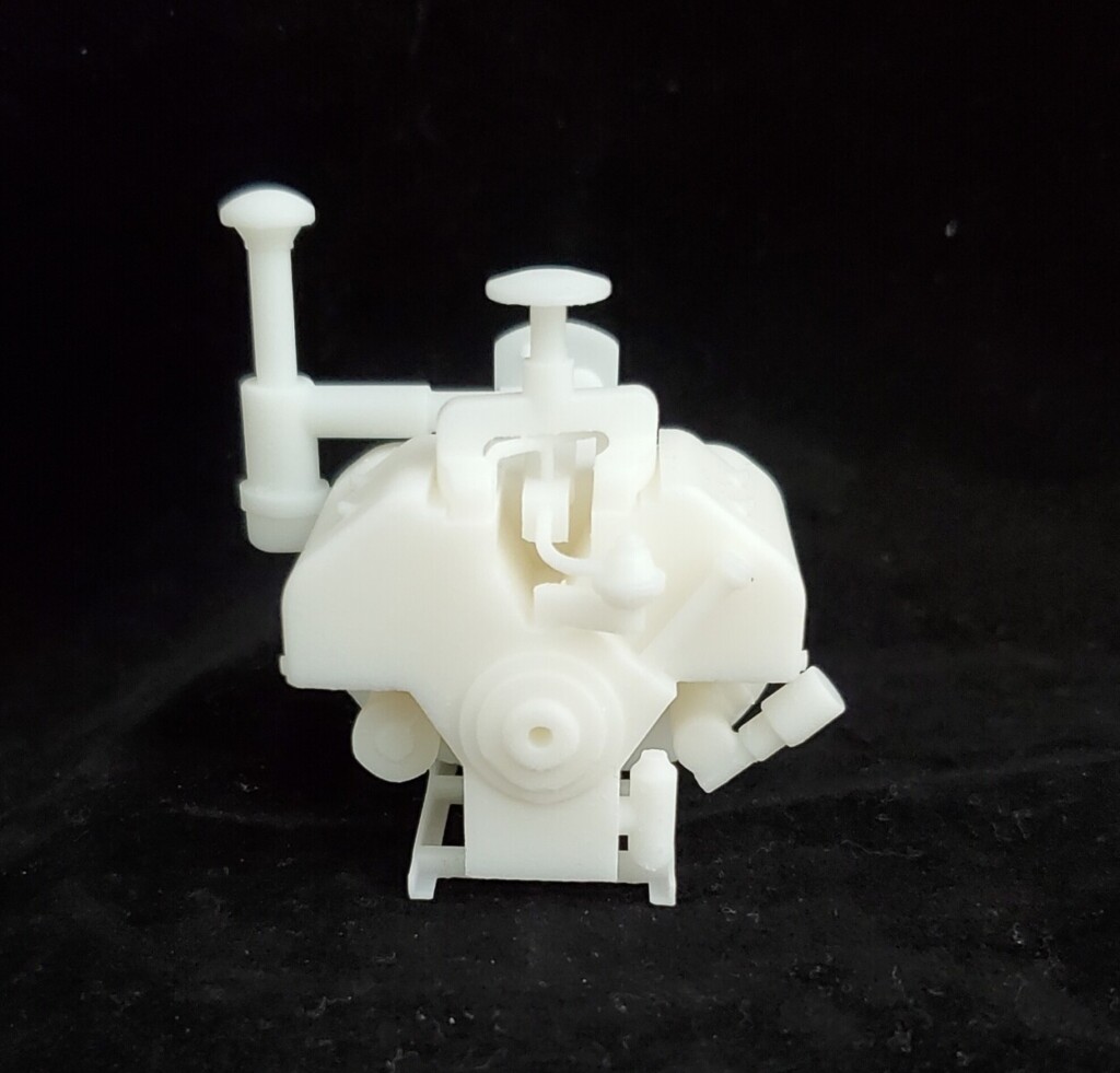 Chucky's1/16th Scale-Wisconsin V4 Engine Kit (Unassembled & Unpainted